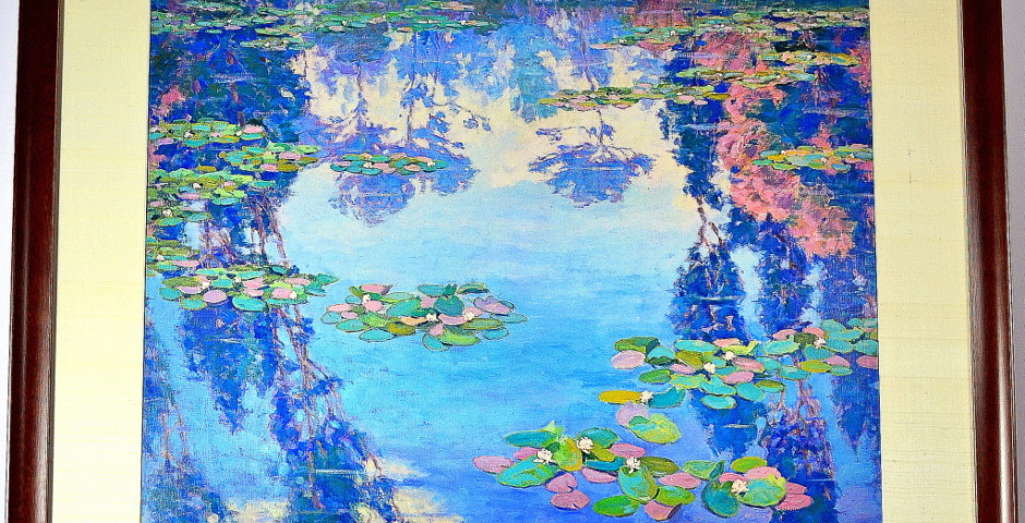 Monet Lake Reflections